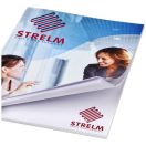 Desk-Mate® A5 notepad wrap over cover, Paper, cardboard, White, 100