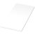 Desk-Mate® 1/3 A4 notepad wrap over cover, Paper, cardboard, White, 25