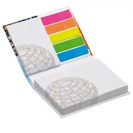 Combi notes page marker set hard cover, Paper, White