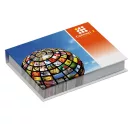 Combi notes page marker set hard cover, Paper, White