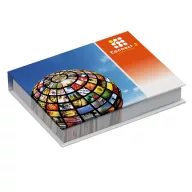 Combi notes page marker set hard cover, Paper, White