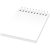 Desk-Mate® wire-o A6 notebook PP cover, Paper, polypropylene, White, 50