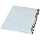 Desk-Mate® wire-o A4 notebook, Paper, White, solid black, 50