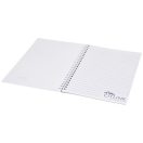 Desk-Mate® wire-o A5 notebook, Paper, White, 50