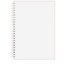 Wire-o A5 notebook hard cover, Paper, nylon, White