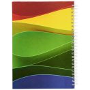 Wire-o A5 notebook hard cover, Paper, nylon, White