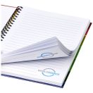 Wire-o A5 notebook hard cover, Paper, nylon, White