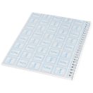 Desk-Mate® A4 notebook synthetic cover, Paper, polypropylene, White