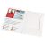 Guild A4 card document wallet, Paper, White