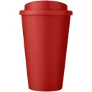 Cana de voiaj, Americano, 18SEP3109, 350 ml, 15.5x Ø9.5 cm, Polipropilena, Rosu