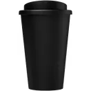 Cana de voiaj, Americano, 18SEP3112, 350 ml, 15.5x Ø9.5 cm, Polipropilena, Negru