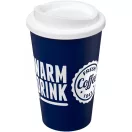 Cana de voiaj, Americano, 18SEP3114, 350 ml, 15.5x Ø9.5 cm, Polipropilena, Alb