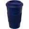 Cana de voiaj, 350 ml, Everestus, 2601E12802, 15.5xØ9.5 cm, Polipropilena, Albastru inchis