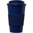 Cana de voiaj, 350 ml, Everestus, 2601E12802, 15.5xØ9.5 cm, Polipropilena, Albastru inchis