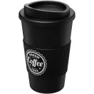 Cana de voiaj, 350 ml, Everestus, 2601E12801, 15.5xØ9.5 cm, Polipropilena, Negru