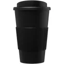 Cana de voiaj, 350 ml, Everestus, 2601E12801, 15.5xØ9.5 cm, Polipropilena, Negru