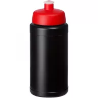   Sticla de apa sport, Baseline, 18SEP2989, 500 ml, 18.3x Ø7.2 cm, Plastic, Polipropilena, Rosu