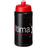   Sticla de apa sport, Baseline, 18SEP2989, 500 ml, 18.3x Ø7.2 cm, Plastic, Polipropilena, Rosu