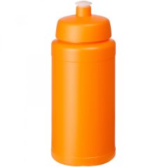   Sticla de apa sport, Baseline by AleXer, 18SEP2990, 500 ml, 18.3x Ø7.2 cm, Plastic, Polipropilena, Portocaliu