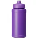Sticla de apa sport, Baseline, 18SEP2991, 500 ml, 18.3x Ø7.2 cm, Plastic, Polipropilena, Violet