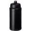 Sticla de apa 500 ml, Everestus, 2601E12828, 18.5xØ7.5 cm, Plastic, Polipropilena, Negru