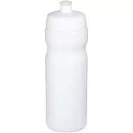   Sticla de apa sport, Baseline, 18SEP2992, 650 ml, 22.2x Ø7.2 cm, Plastic, Polipropilena, Alb
