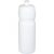 Sticla de apa sport, Baseline by AleXer, 18SEP2992, 650 ml, 22.2x Ø7.2 cm, Plastic, Polipropilena, Alb