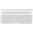 Caserola pranz, Miyo, 42FEB230146, 700 ml, 18x11x6 cm, Polipropilena, Alb