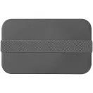 Caserola pranz, Miyo, 42FEB230148, 700 ml, 18x11x6 cm, Polipropilena, Gri