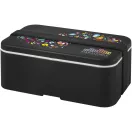 Caserola pranz, Miyo, 42FEB230149, 700 ml, 18x11x6 cm, Polipropilena, Negru