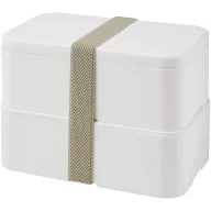   Caserola pranz, Miyo, 42FEB230142, 700 ml, 18x11x11.3 cm, Polipropilena, Alb