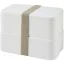 Caserola pranz, Miyo, 42FEB230142, 700 ml, 18x11x11.3 cm, Polipropilena, Alb