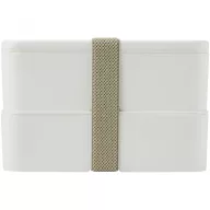   Caserola pranz, Miyo, 42FEB230142, 700 ml, 18x11x11.3 cm, Polipropilena, Alb
