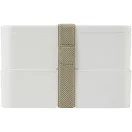 Caserola pranz, Miyo, 42FEB230142, 700 ml, 18x11x11.3 cm, Polipropilena, Alb