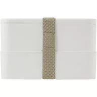   Caserola pranz, Miyo, 42FEB230142, 700 ml, 18x11x11.3 cm, Polipropilena, Alb