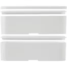 Caserola pranz, Miyo, 42FEB230142, 700 ml, 18x11x11.3 cm, Polipropilena, Alb