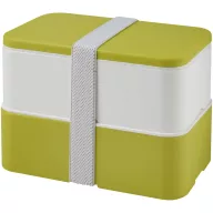   Caserola pranz, Miyo, 42FEB230144, 700 ml, 18x11x11.3 cm, Polipropilena, Verde Lime