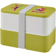   Caserola pranz, Miyo, 42FEB230144, 700 ml, 18x11x11.3 cm, Polipropilena, Verde Lime