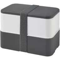   Caserola pranz, Miyo, 42FEB230145, 700 ml, 18x11x11.3 cm, Polipropilena, Gri