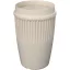 Cana de voiaj, Everestus, 2610E18467, 350 ml, 13x8.6 cm, Plastic, Polipropilena, Crem Bej Sandstone