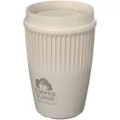 Cana de voiaj, Everestus, 2610E18467, 350 ml, 13x8.6 cm, Plastic, Polipropilena, Crem Bej Sandstone