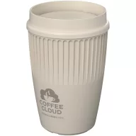   Cana de voiaj, Everestus, 2610E18467, 350 ml, 13x8.6 cm, Plastic, Polipropilena, Crem Bej Sandstone