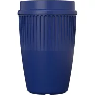   Cana de voiaj, Everestus, 2610E18468, 350 ml, 13x8.6 cm, Plastic, Polipropilena, Albastru