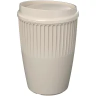   Cana de voiaj, Everestus, 2610E18470, 350 ml, 13x8.6 cm, Plastic, Polipropilena, Crem Bej Sandstone