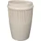 Cana de voiaj, Everestus, 2610E18470, 350 ml, 13x8.6 cm, Plastic, Polipropilena, Crem Bej Sandstone