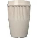 Cana de voiaj, Everestus, 2610E18470, 350 ml, 13x8.6 cm, Plastic, Polipropilena, Crem Bej Sandstone