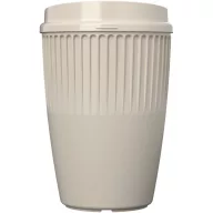   Cana de voiaj, Everestus, 2610E18470, 350 ml, 13x8.6 cm, Plastic, Polipropilena, Crem Bej Sandstone
