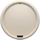 Cana de voiaj, Everestus, 2610E18470, 350 ml, 13x8.6 cm, Plastic, Polipropilena, Crem Bej Sandstone