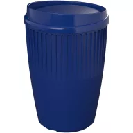   Cana de voiaj, Everestus, 2610E18471, 350 ml, 13x8.6 cm, Plastic, Polipropilena, Albastru