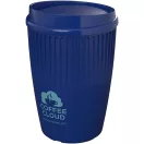 Cana de voiaj, Everestus, 2610E18471, 350 ml, 13x8.6 cm, Plastic, Polipropilena, Albastru